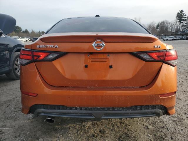 3N1AB8DV0PY270688 - 2023 NISSAN SENTRA SR ORANGE photo 6