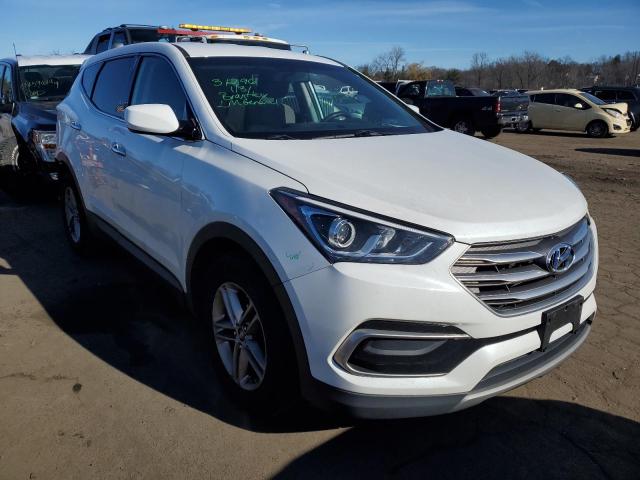 5XYZTDLB2HG440908 - 2017 HYUNDAI SANTA FE S WHITE photo 4