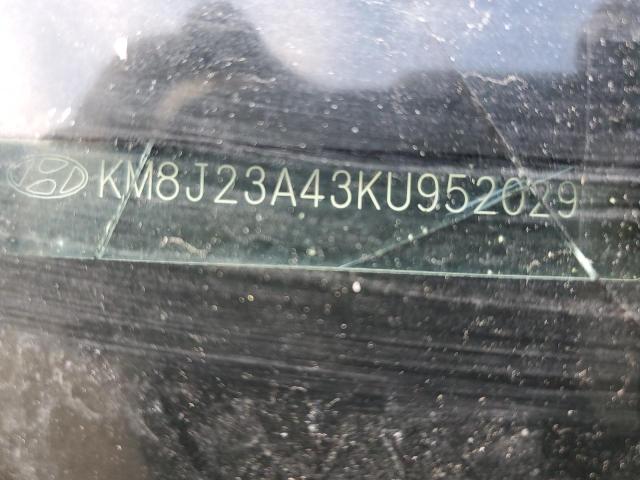 KM8J23A43KU952029 - 2019 HYUNDAI TUCSON SE SILVER photo 13