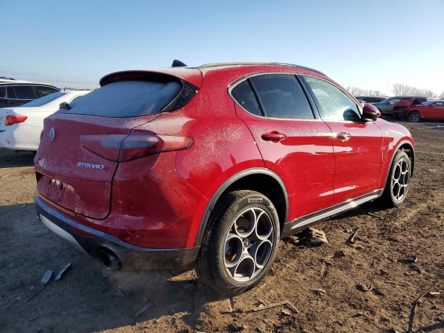 ZASPAKBN2N7D26565 - 2022 ALFA ROMEO STELVIO TI RED photo 3