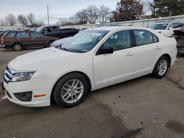 3FAHP0GAXBR171859 - 2011 FORD FUSION S WHITE photo 1