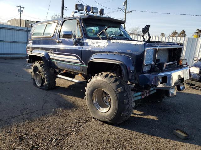 CKL187F116885 - 1977 CHEVROLET BLAZER BLUE photo 4