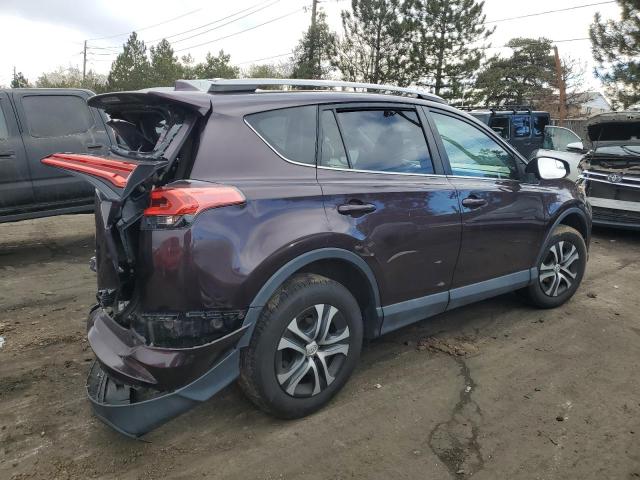 2T3BFREVXJW710083 - 2018 TOYOTA RAV4 LE BURGUNDY photo 3