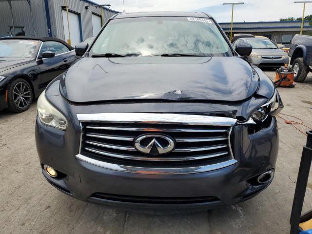 5N1AL0MN4DC317765 - 2013 INFINITI JX35 BLUE photo 5