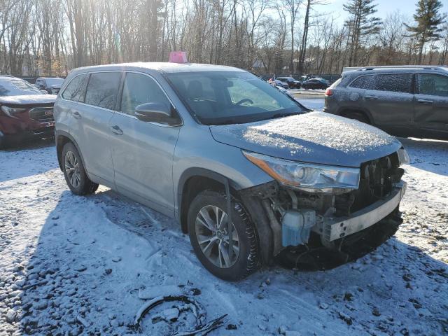 5TDBKRFH4GS295275 - 2016 TOYOTA HIGHLANDER LE SILVER photo 4