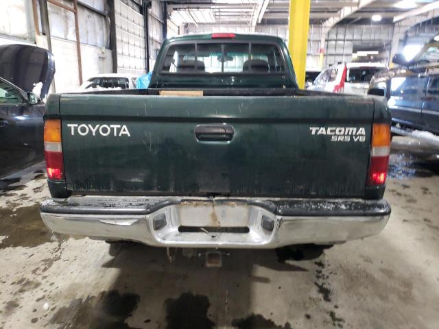 5TEWN72N4YZ709541 - 2000 TOYOTA TACOMA XTRACAB GREEN photo 6