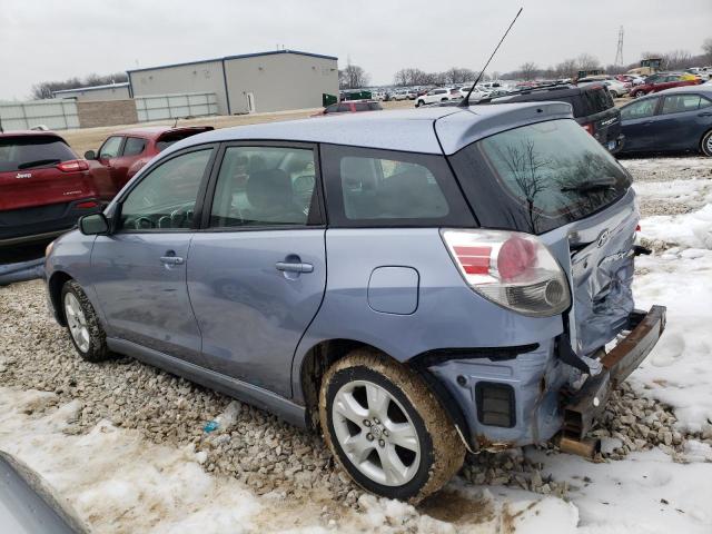 2T1KR32E25C344273 - 2005 TOYOTA COROLLA MA XR BLUE photo 2