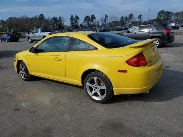 1G2AN18B287186004 - 2008 PONTIAC G5 GT YELLOW photo 2