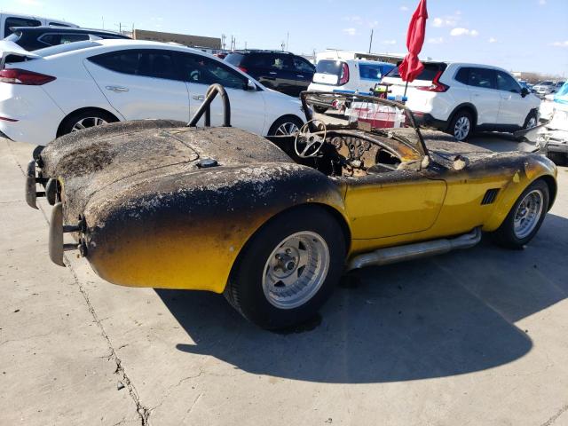 2SAAGM19407180476 - 1965 FORD COBRA YELLOW photo 3