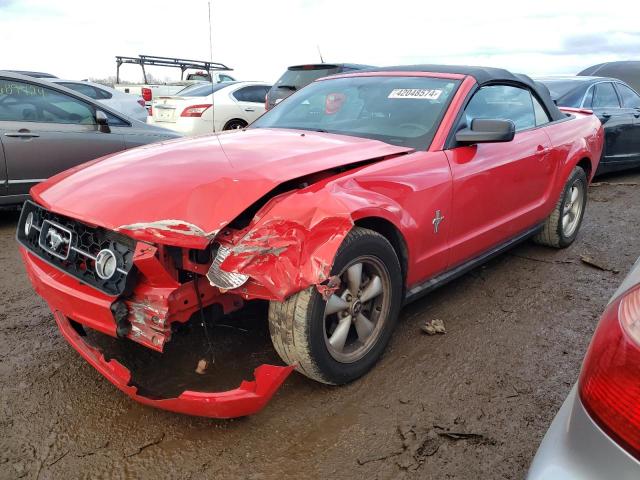 1ZVHT84N675304927 - 2007 FORD MUSTANG RED photo 1