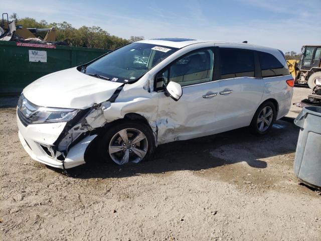 5FNRL6H7XLB013346 - 2020 HONDA ODYSSEY EXL WHITE photo 1