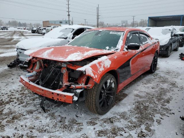 2C3CDXBG2JH263550 - 2018 DODGE CHARGER SXT ORANGE photo 1