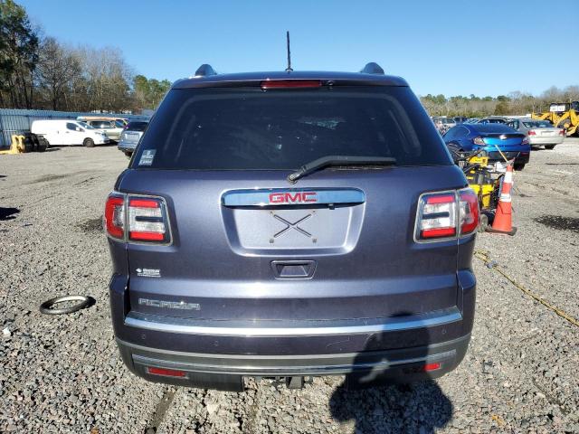 1GKKRSKD0EJ175266 - 2014 GMC ACADIA SLT-2 BLUE photo 6