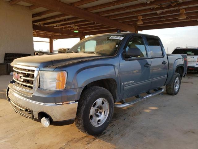 2GTEC13J281100592 - 2008 GMC SIERRA C1500 TEAL photo 1