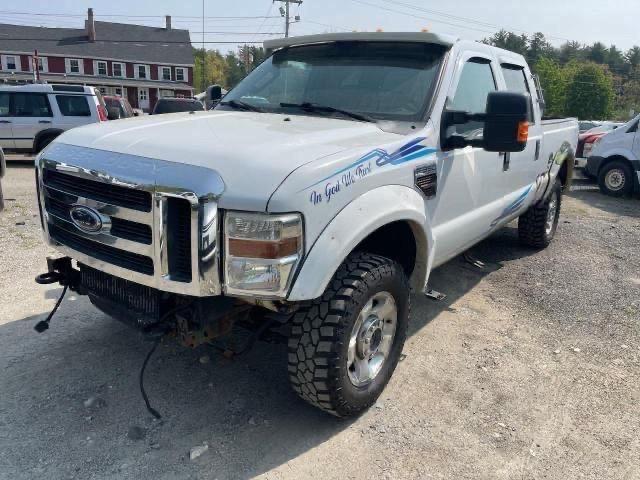 1FTWW3BRXAEA57882 - 2010 FORD F350 SUPER DUTY WHITE photo 1