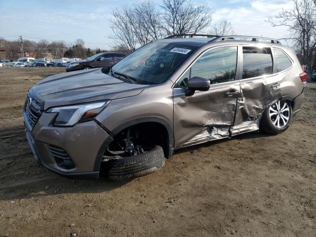 JF2SKAPC8NH414405 - 2022 SUBARU FORESTER LIMITED BROWN photo 1