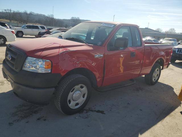 1FTRF12287NA48658 - 2007 FORD F150 RED photo 1