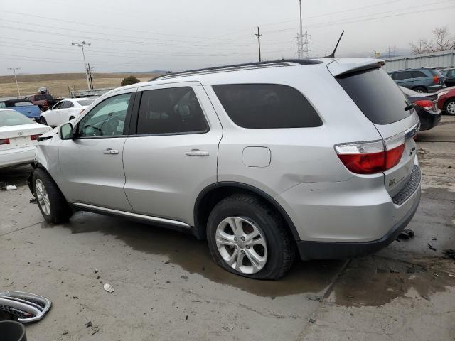 1C4RDJDG2CC301381 - 2012 DODGE DURANGO CREW SILVER photo 2