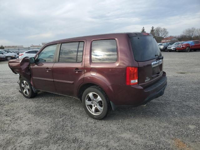 5FNYF3H49CB012017 - 2012 HONDA PILOT EX MAROON photo 2