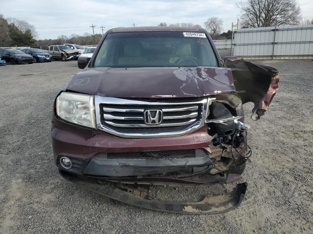 5FNYF3H49CB012017 - 2012 HONDA PILOT EX MAROON photo 5