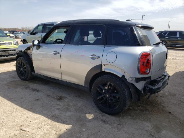 WMWZB3C5XEWR40396 - 2014 MINI COOPER COUNTRYMAN SILVER photo 2