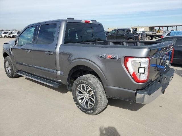 1FTFW1E88MFC39750 - 2021 FORD F150 SUPERCREW GRAY photo 2