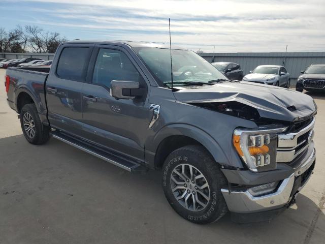 1FTFW1E88MFC39750 - 2021 FORD F150 SUPERCREW GRAY photo 4