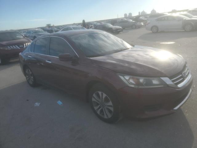 1HGCR2F38FA237193 - 2015 HONDA ACCORD LX MAROON photo 4