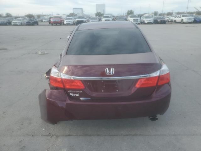 1HGCR2F38FA237193 - 2015 HONDA ACCORD LX MAROON photo 6