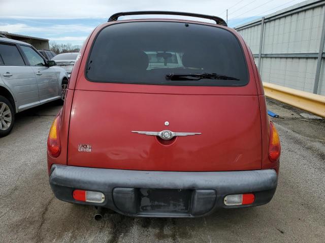 3C8FY4BB81T580335 - 2001 CHRYSLER PT CRUISER BURGUNDY photo 6