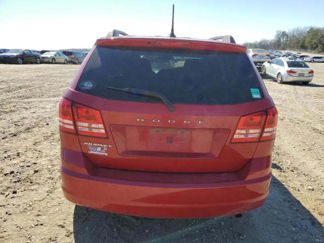 3C4PDCAB5HT524523 - 2017 DODGE JOURNEY SE RED photo 6