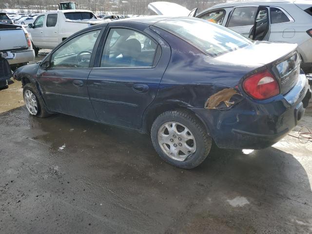 1B3ES56C85D234497 - 2005 DODGE NEON SXT BLUE photo 2