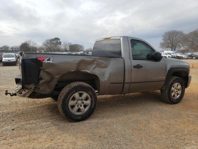 1GCEK14J27Z584416 - 2007 CHEVROLET 1500 TRUCK K1500 SILVER photo 3