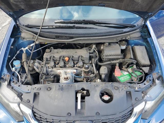 19XFB2F52FE266980 - 2015 HONDA CIVIC LX BLUE photo 11