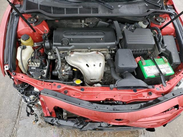 4T4BE46K09R080031 - 2009 TOYOTA CAMRY BASE RED photo 11