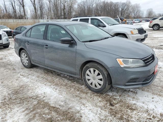 3VW267AJ2GM387162 - 2016 VOLKSWAGEN JETTA S GRAY photo 4