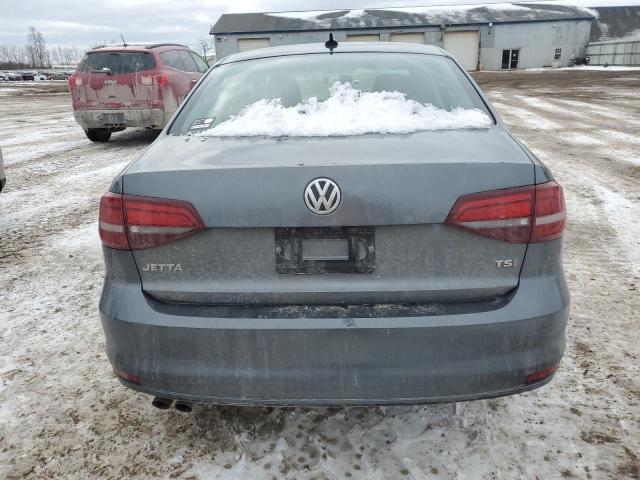 3VW267AJ2GM387162 - 2016 VOLKSWAGEN JETTA S GRAY photo 6