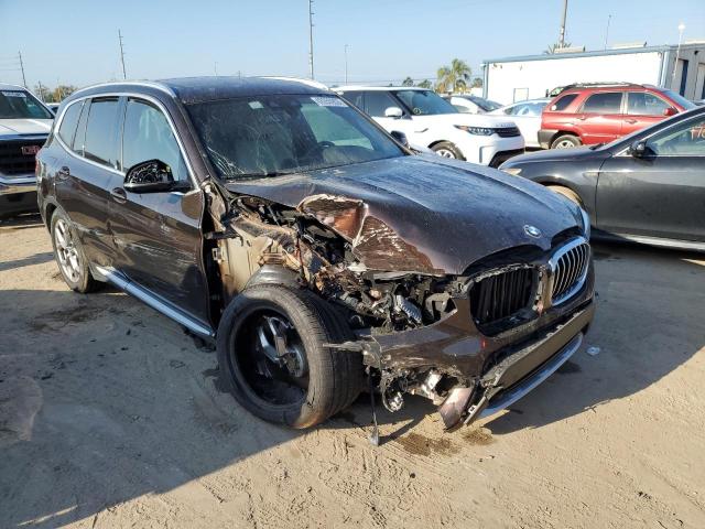 5UXTY3C05L9B49203 - 2020 BMW X3 SDRIVE30I BURGUNDY photo 4