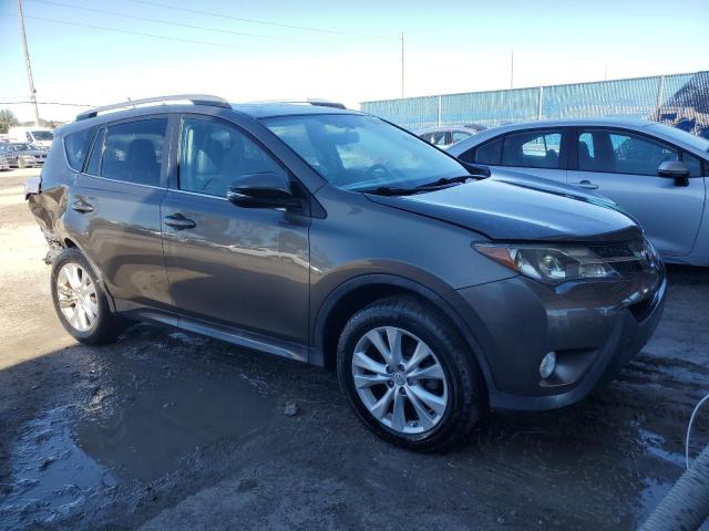 2T3YFREV3DW027639 - 2013 TOYOTA RAV4 LIMITED GRAY photo 4