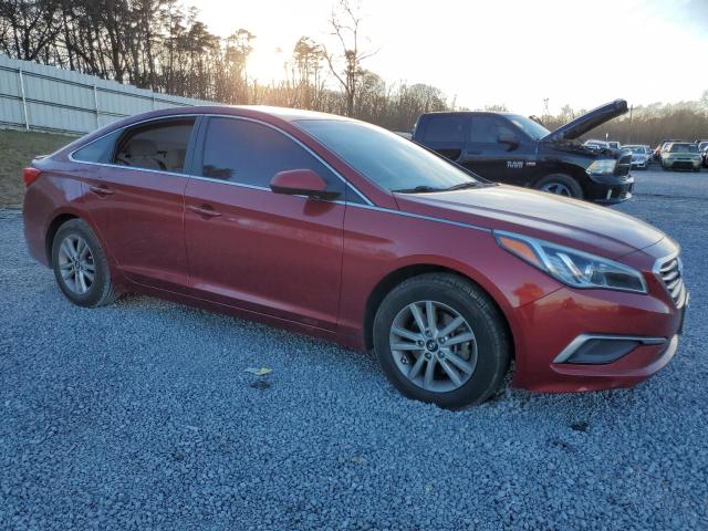 5NPE24AF8GH276658 - 2016 HYUNDAI SONATA SE BURGUNDY photo 4