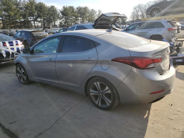 KMHDH4AHXFU382721 - 2015 HYUNDAI ELANTRA SE SILVER photo 2