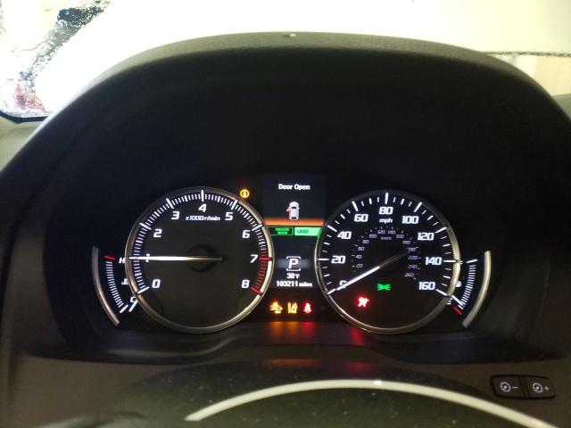 5FRYD4H48GB022215 - 2016 ACURA MDX TECHNOLOGY WHITE photo 9