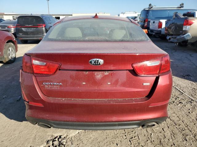 5XXGM4A73EG269881 - 2014 KIA OPTIMA LX MAROON photo 6