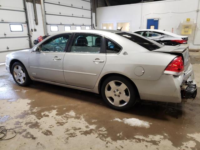 2G1WD58C189131443 - 2008 CHEVROLET IMPALA SUPER SPORT SILVER photo 2