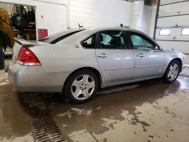 2G1WD58C189131443 - 2008 CHEVROLET IMPALA SUPER SPORT SILVER photo 3