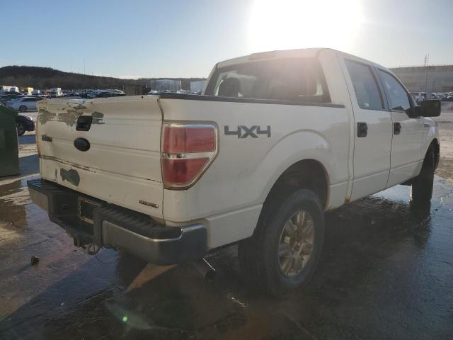 1FTFW1EF6DKD64459 - 2013 FORD F150 SUPERCREW WHITE photo 3