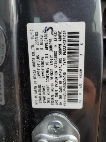 JH4CU2F45DC004040 - 2013 ACURA TSX GRAY photo 13