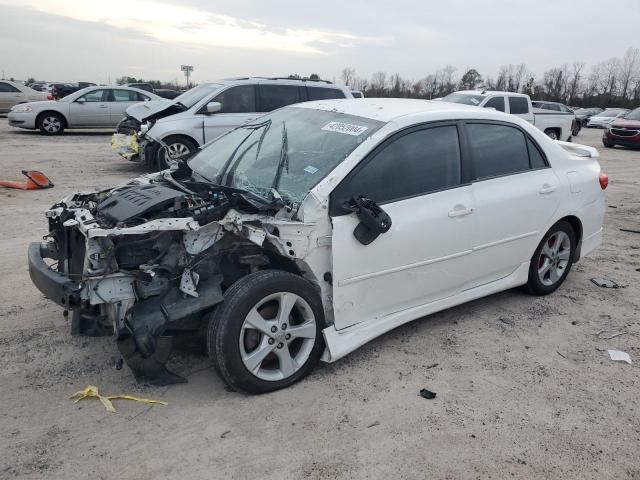 5YFBU4EE6DP129400 - 2013 TOYOTA COROLLA BASE WHITE photo 1