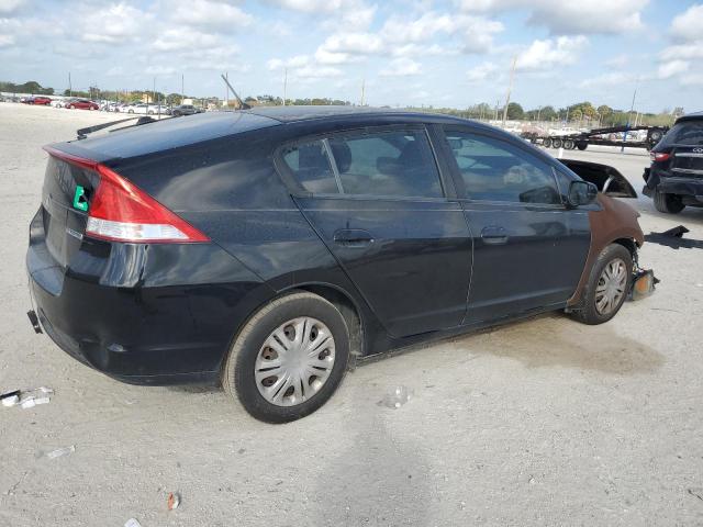 JHMZE2H58BS001035 - 2011 HONDA INSIGHT LX BLACK photo 3