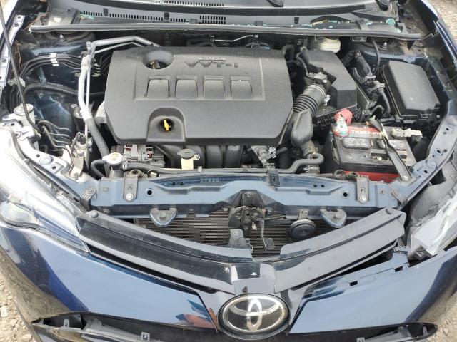 5YFBURHE7JP842987 - 2018 TOYOTA COROLLA L BLUE photo 11